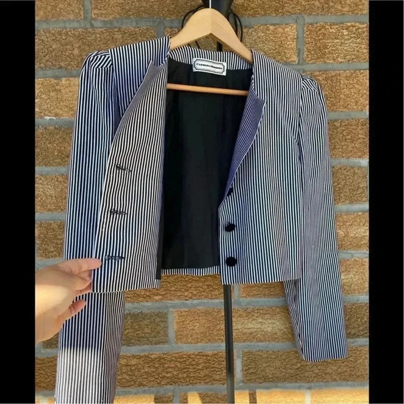 Carolina herrera crop blazer size 8 - Picture 9 of 9